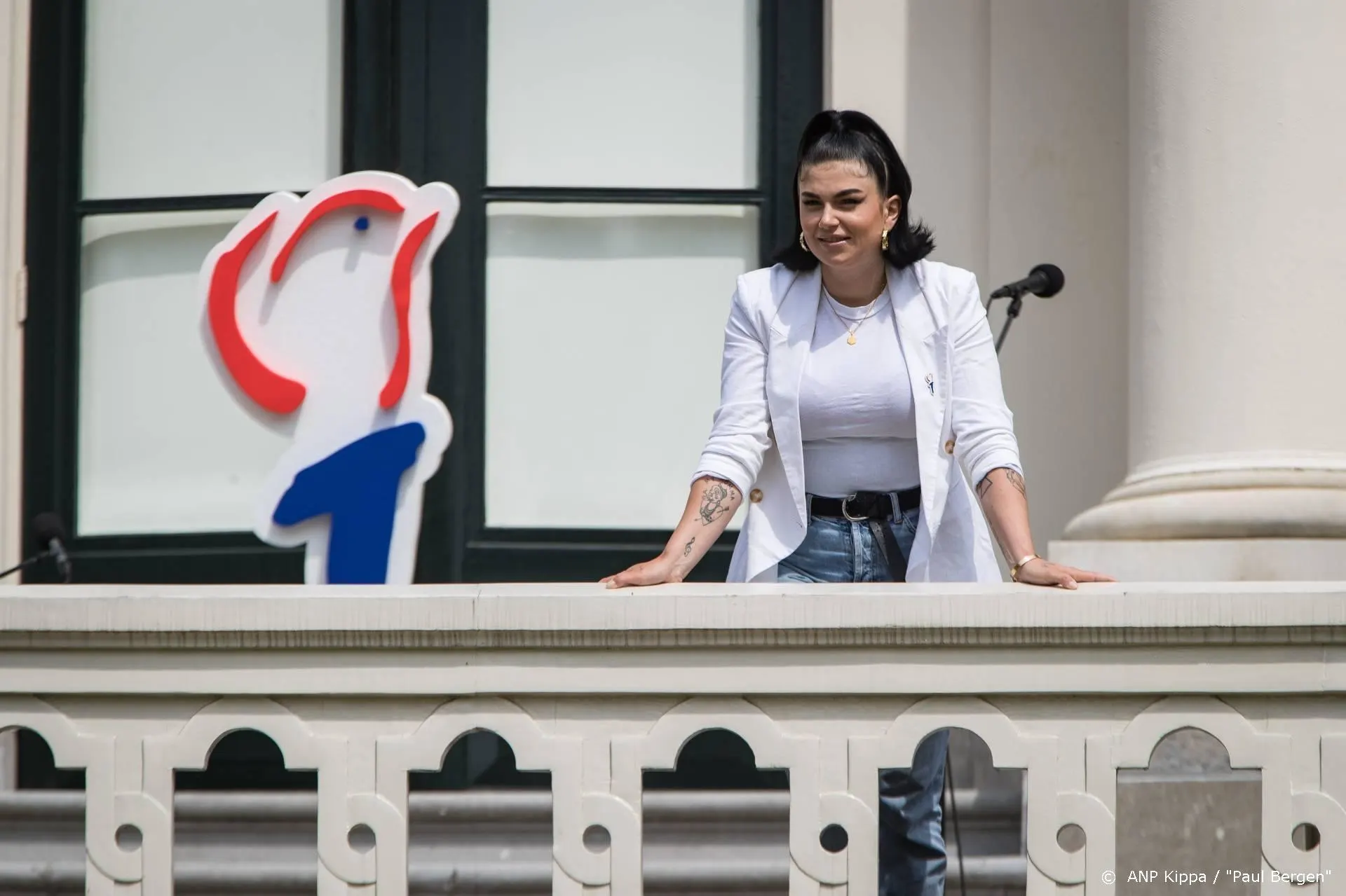 Vrijheidsambassadeur Roxeanne Hazes vond optreden erg bijzonder