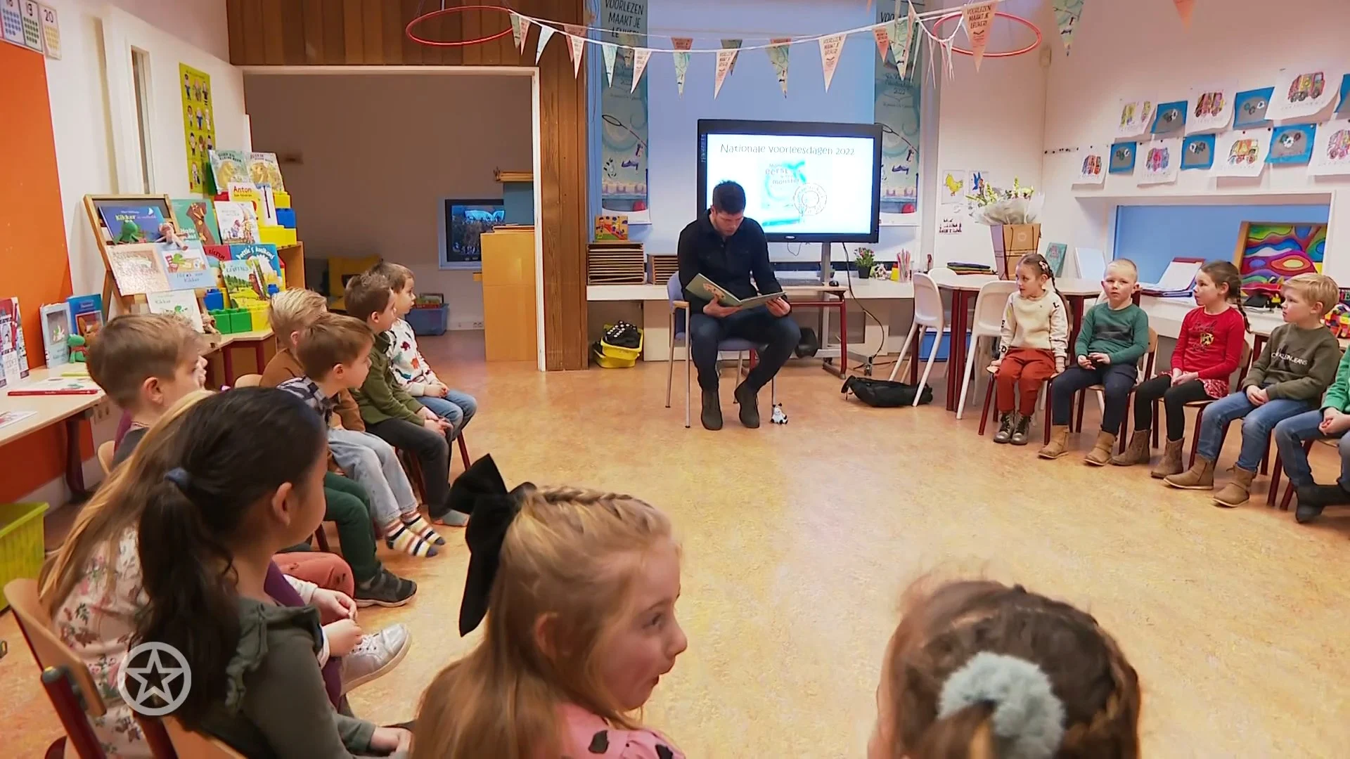 De Nationale Voorleesdagen met Klaas-Jan Huntelaar
