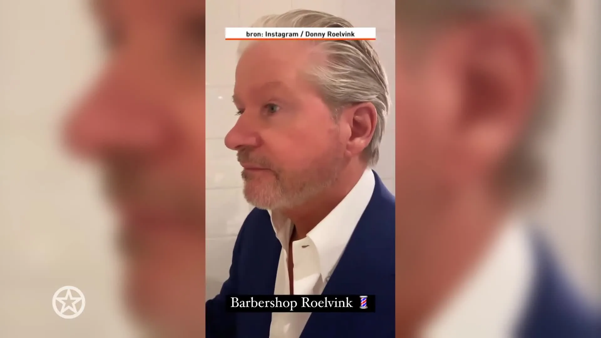 Donny Roelvink neemt baard Dries onderhanden