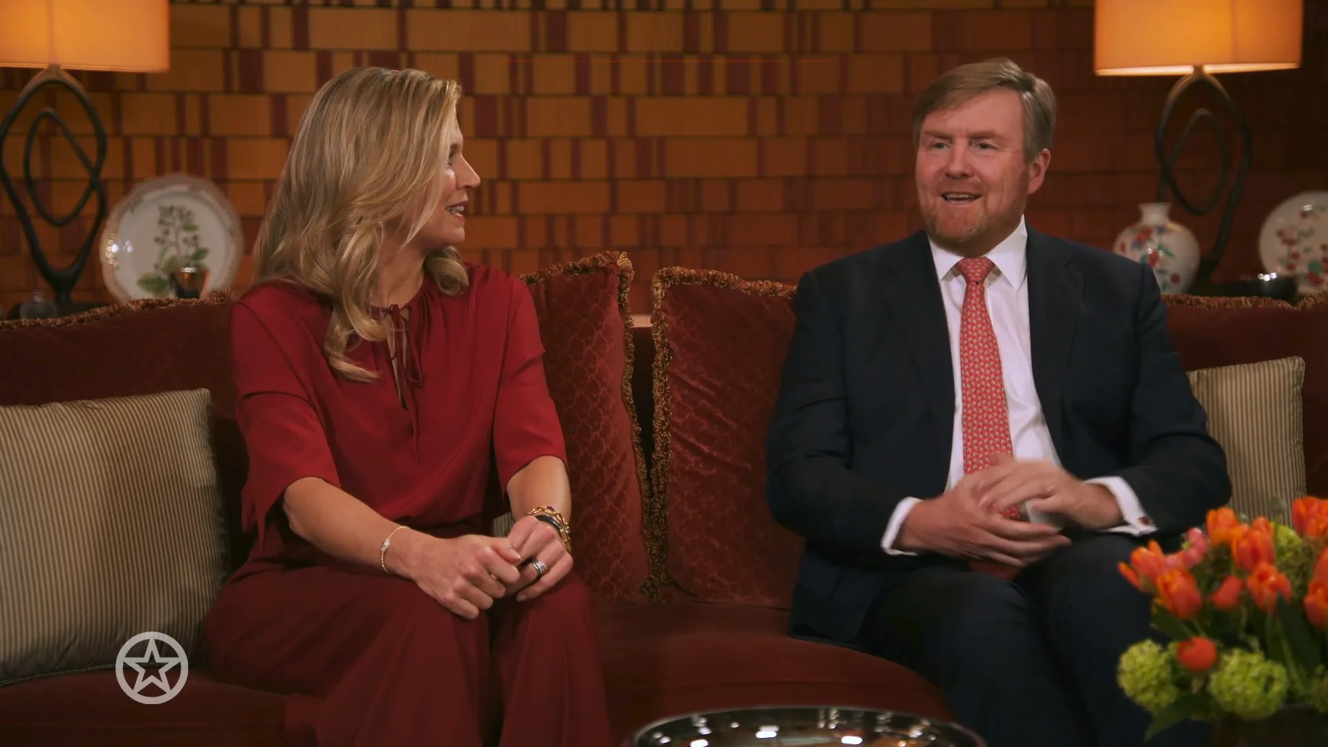 Interview met het koningspaar