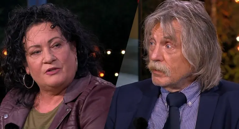Caroline van der Plas 'gekwetst' door Johan Derksen