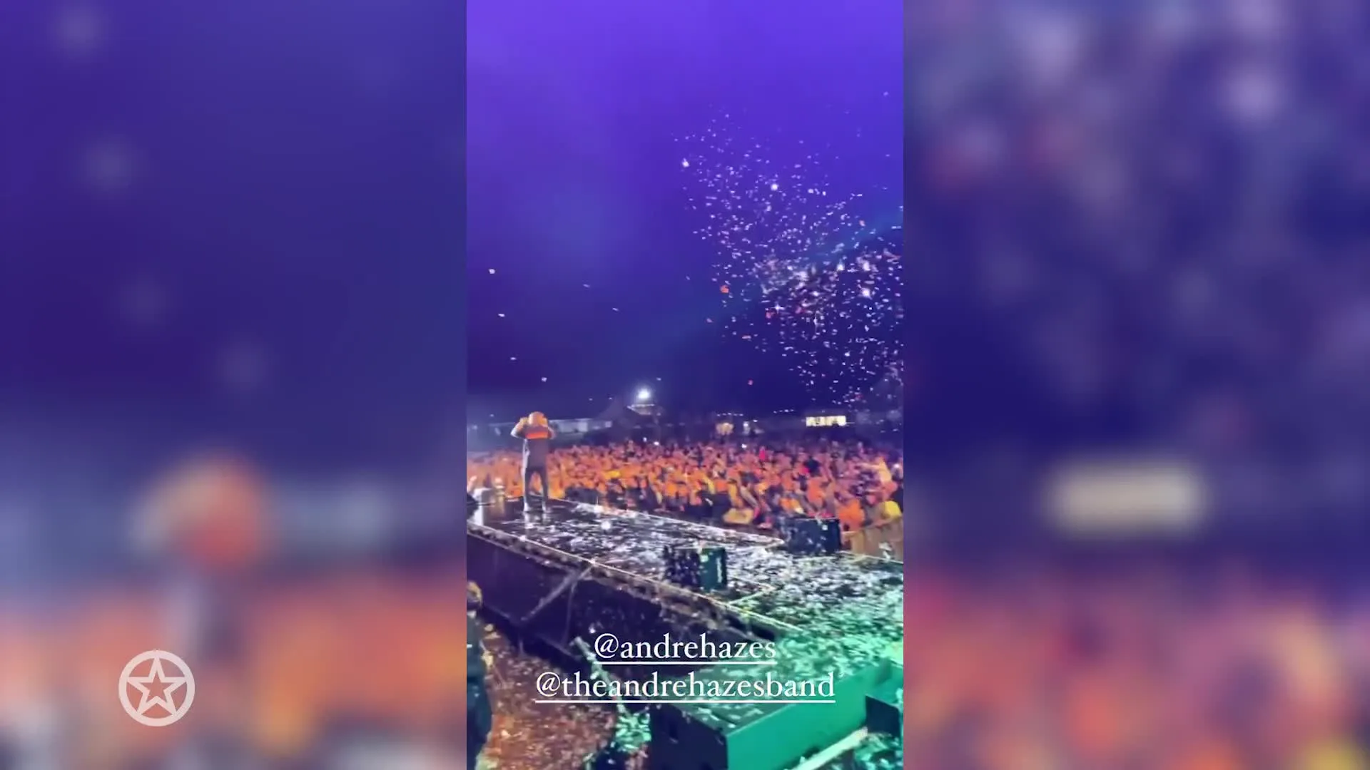 Sarah van Soelen bij Belgisch optreden André Hazes