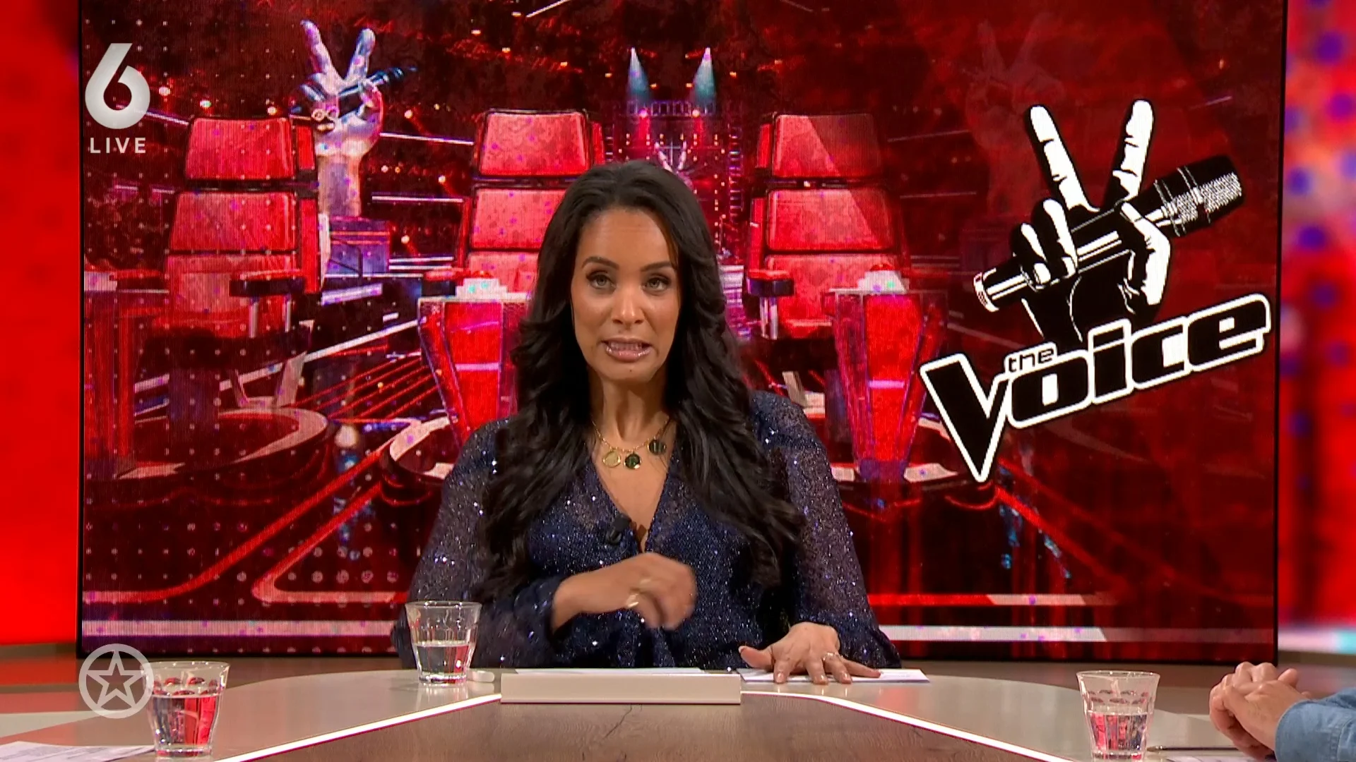 Shownieuws-tafel over mogelijke juryleden The Voice