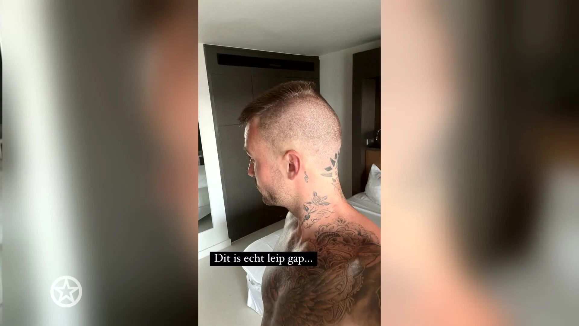 Dave Roelvink heeft een nieuw kapsel