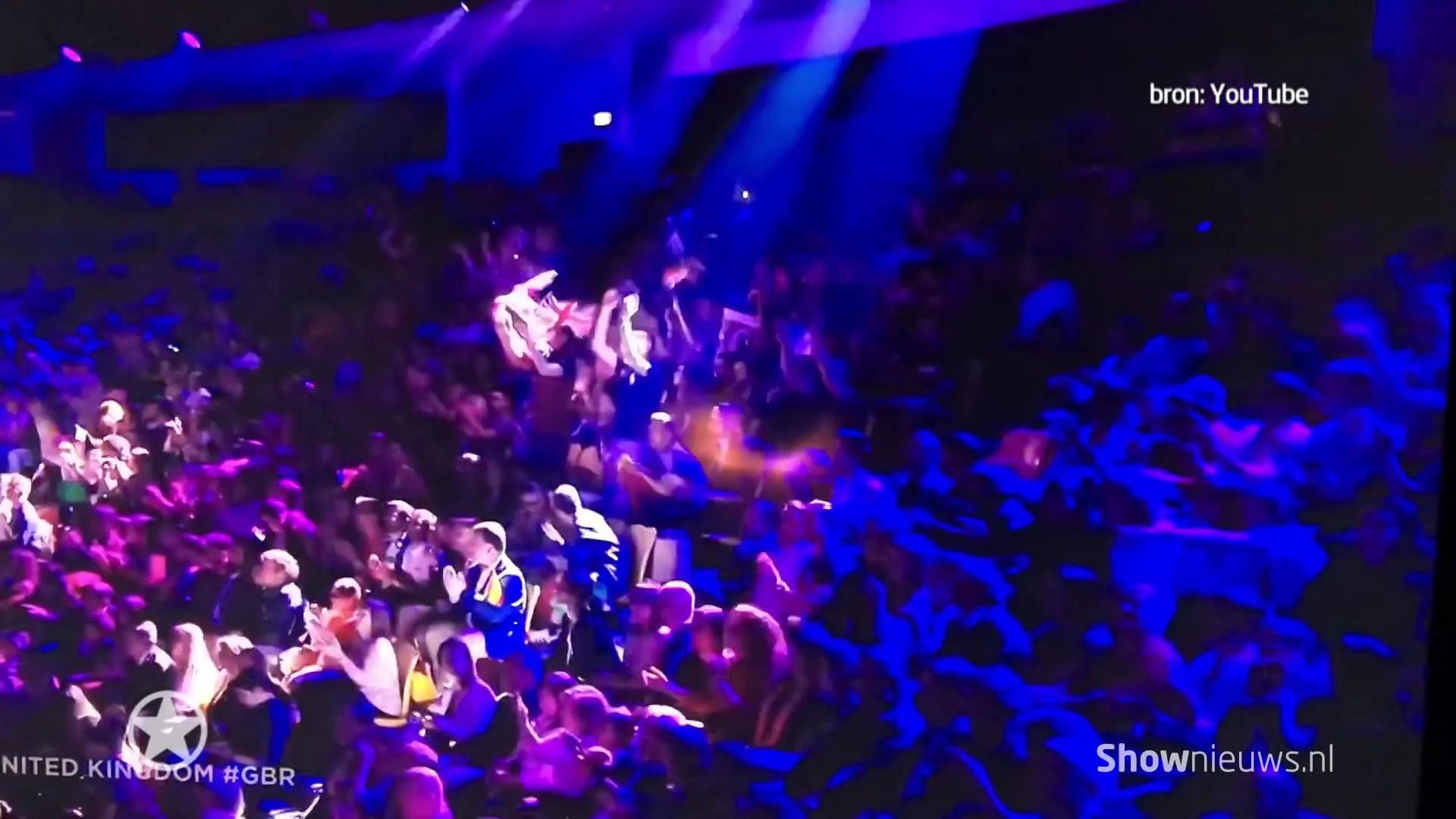 Optreden Verenigd Koninkrijk op Songfestival verstoord