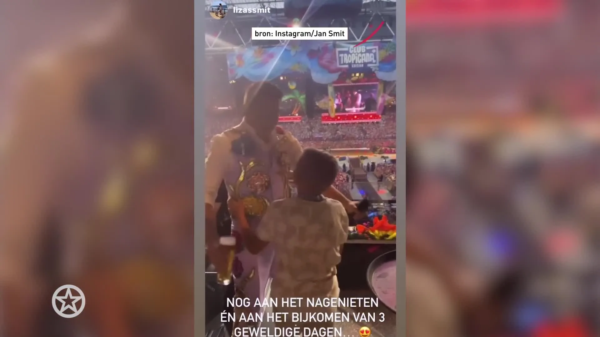 Ontroerde Jan Smit tijdens Toppers-concert