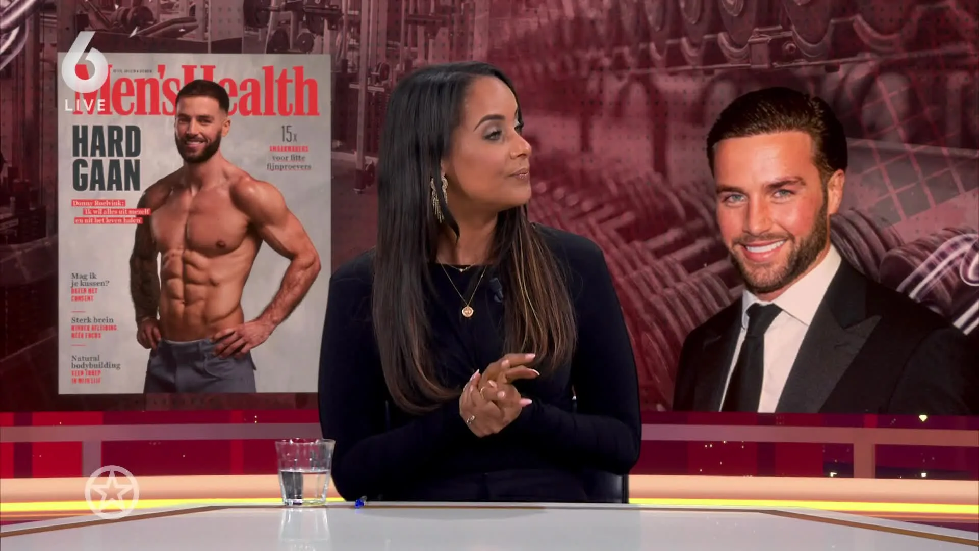 Donny Roelvink op de cover van de Men's Health