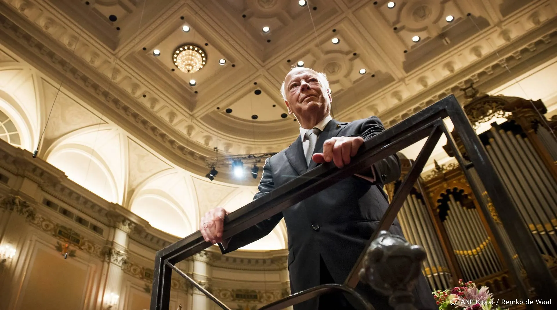 Koningspaar betuigt medeleven na overlijden Bernard Haitink