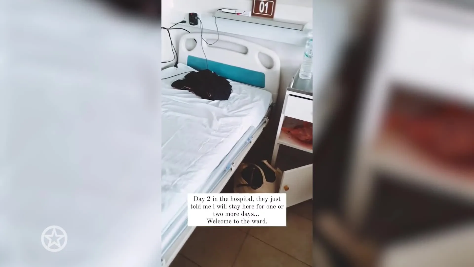 Romy in ziekenhuis Sri Lanka