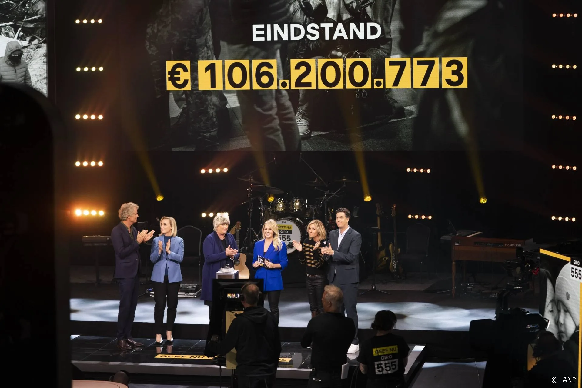 Actieshow Giro555 voor Oekraïne trekt 2,2 miljoen kijkers