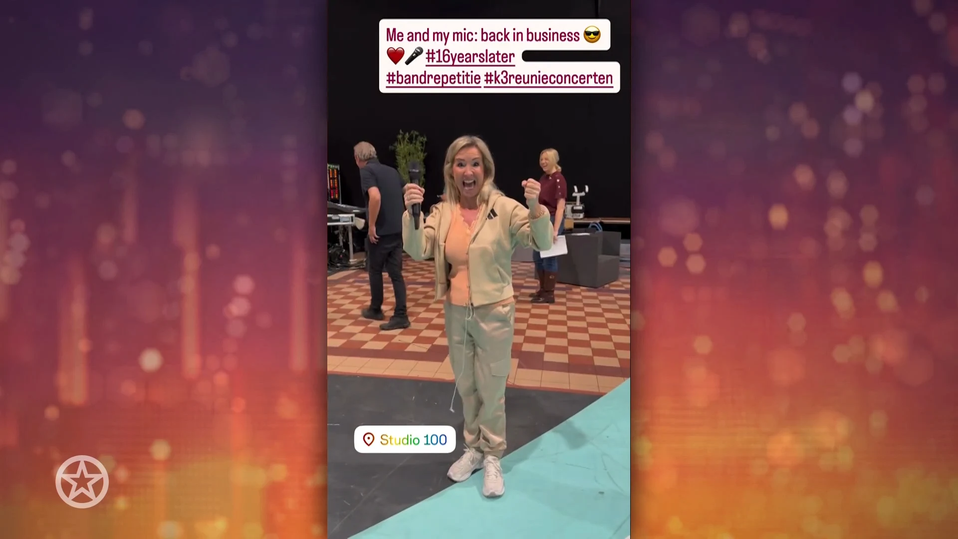 Kathleen Aerts herenigt na 16 jaar met microfoon