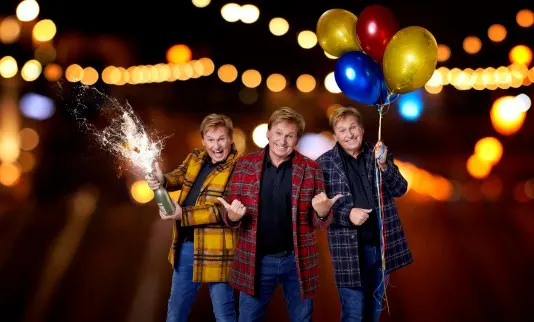 Henny Huisman hangt het feestbeest uit