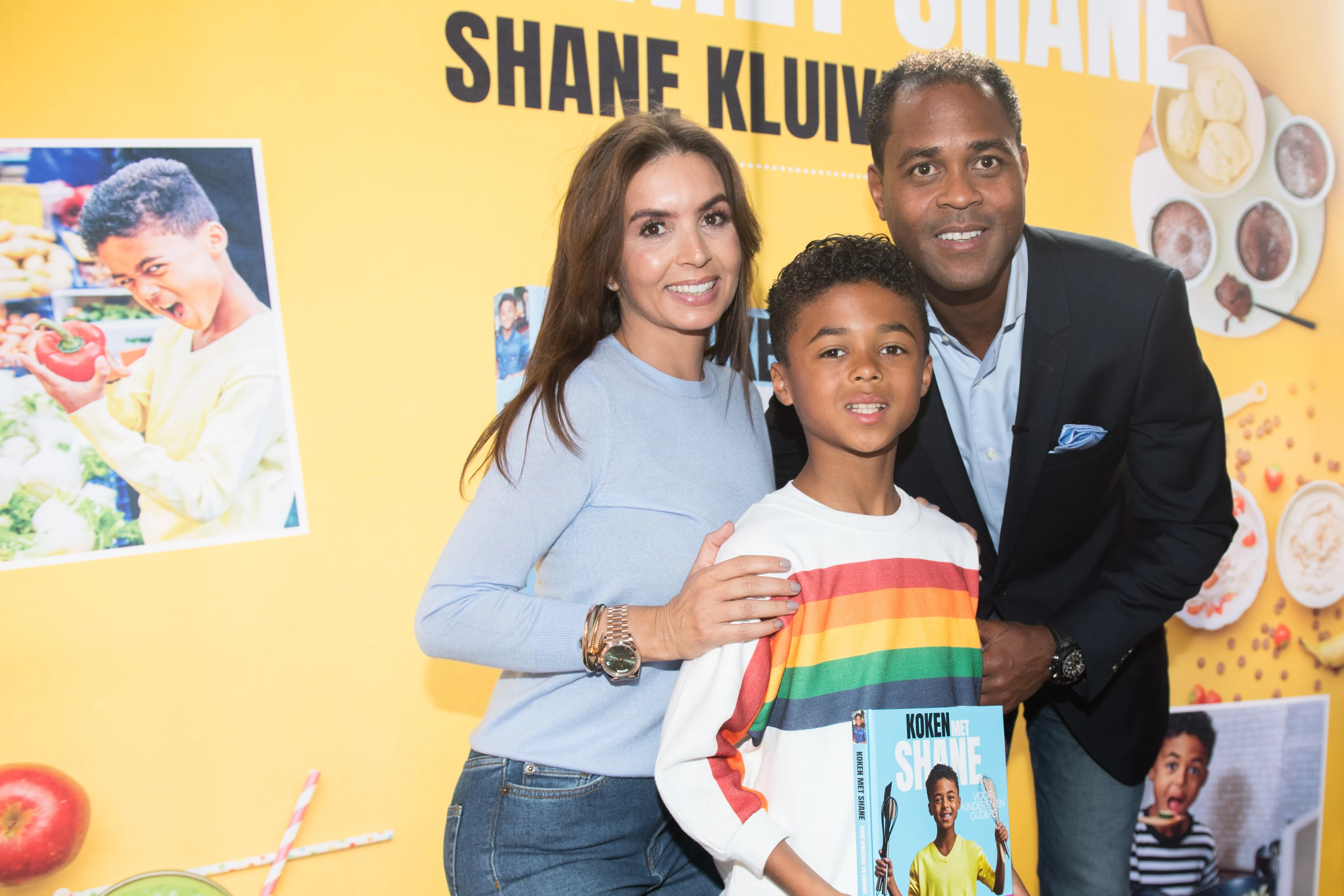 Rossana Kluivert koestert moment met zoon Shane
