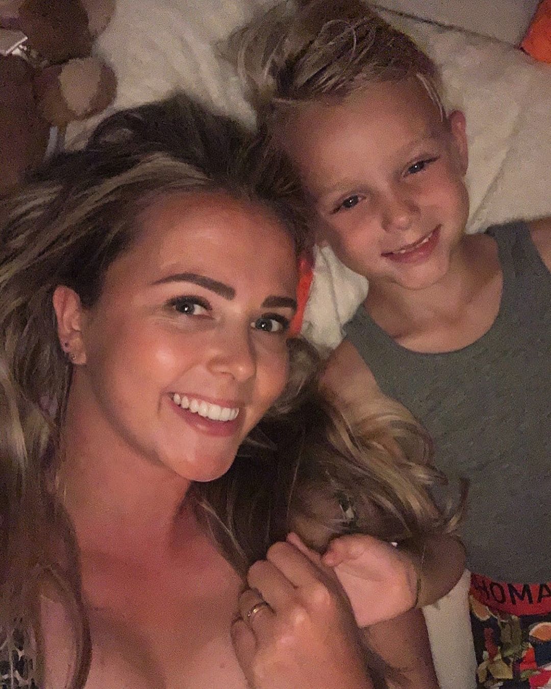 Monique Smit beleeft spannend moment met zoon Noah