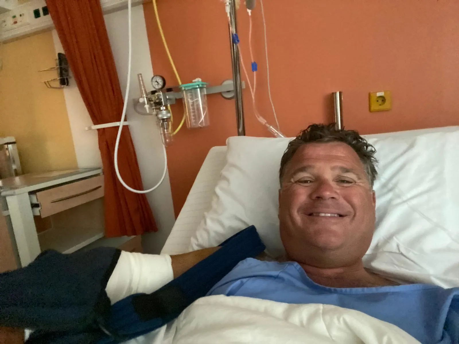 Wolter Kroes geeft update vanuit ziekenhuis