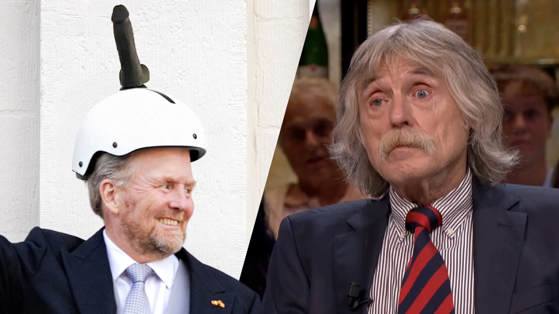 Koning Willem-Alexander aan tafel bij Vandaag Inside? 'Hij zou die dildohelm gewoon opzetten!'