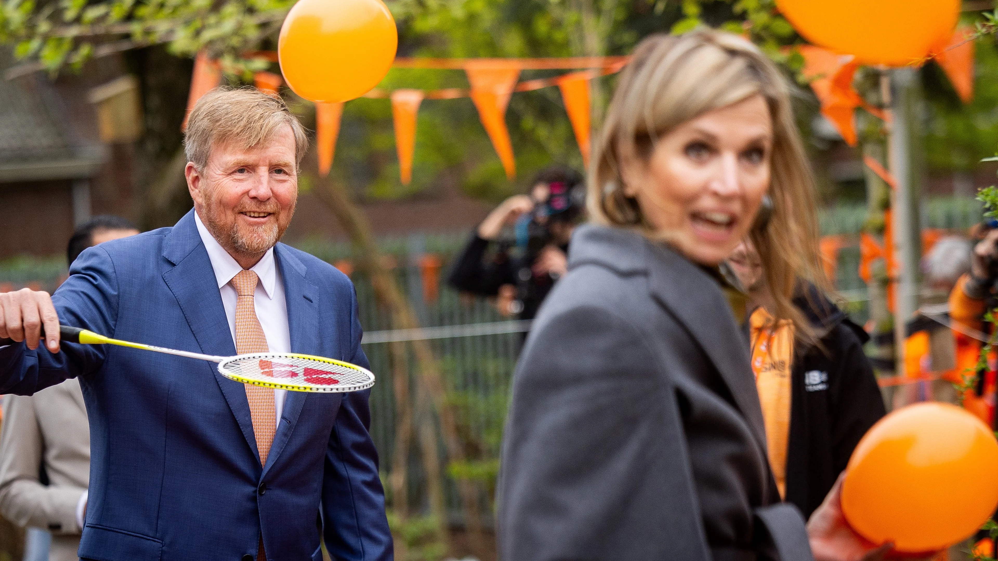 'Flirt-signalen van koning Willem-Alexander worden niet altijd opgemerkt'