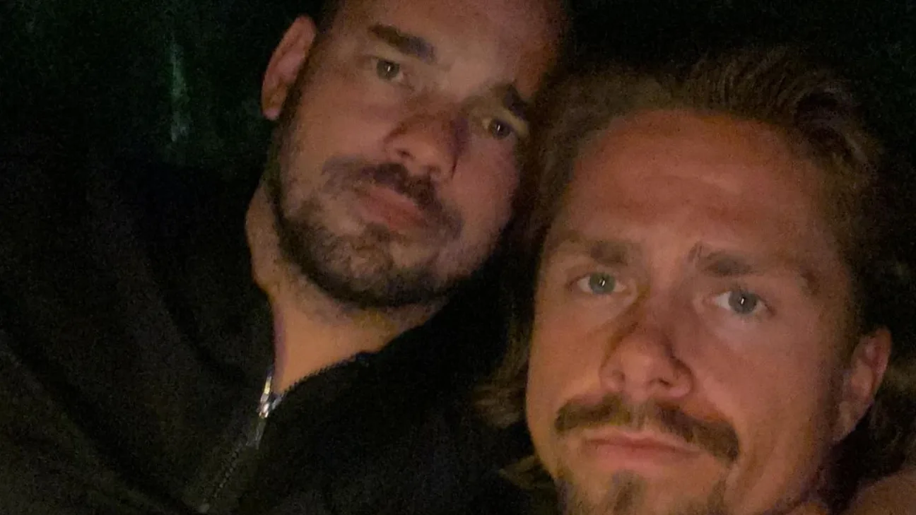 André Hazes deelt 'gezegend' moment met Wesley Sneijder