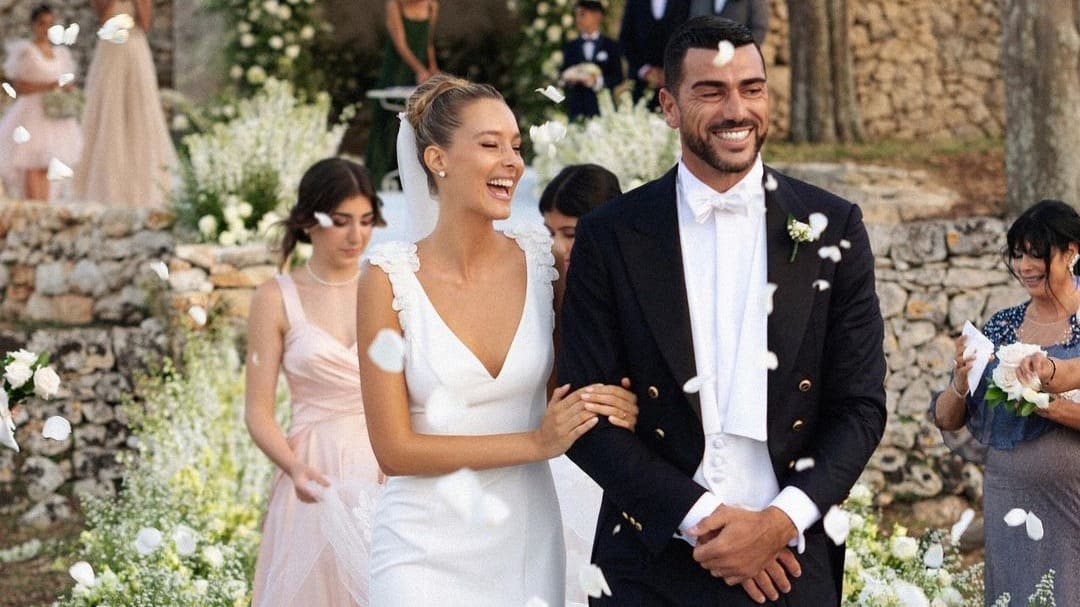 ZIEN: Bruiloft voetballer Graziano Pellè en Viky