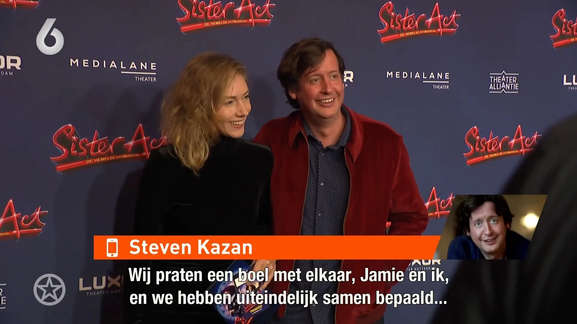 Steven Kazàn en zijn ex-Jamie Kames gaan toch niet samen optreden