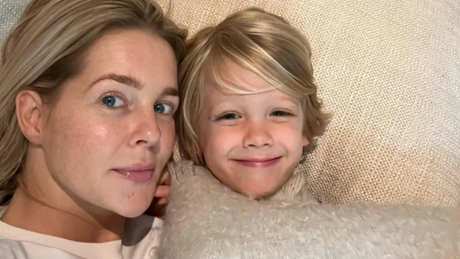 Zoontje Chantal Janzen openhartig over samengesteld gezin