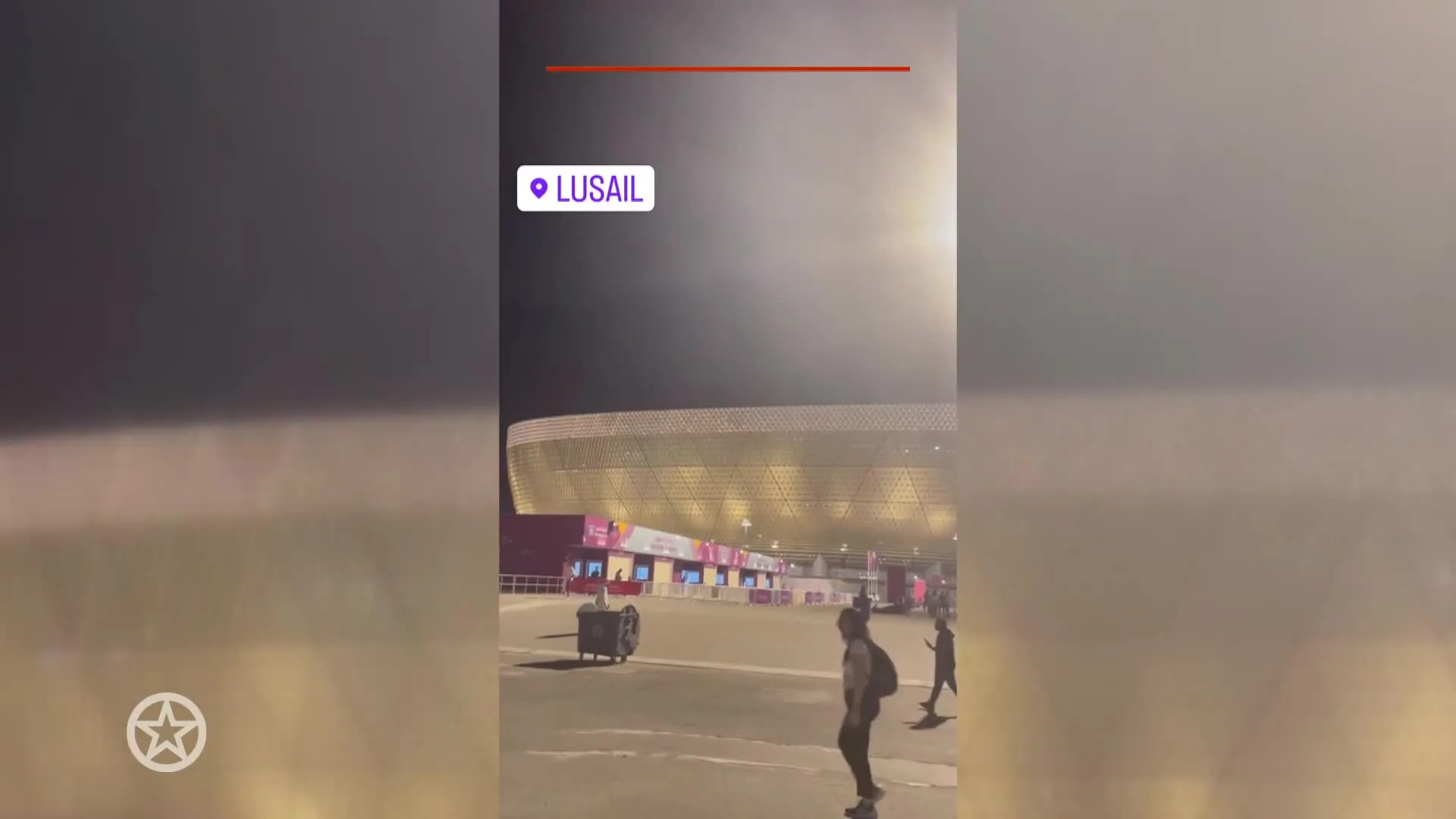 Wahl filmt station voorafgaand kwartfinale Oranje