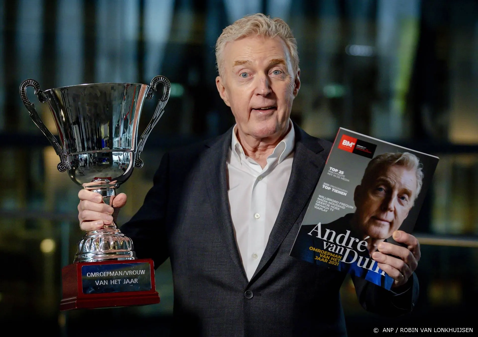 André van Duin is Omroepman van het Jaar