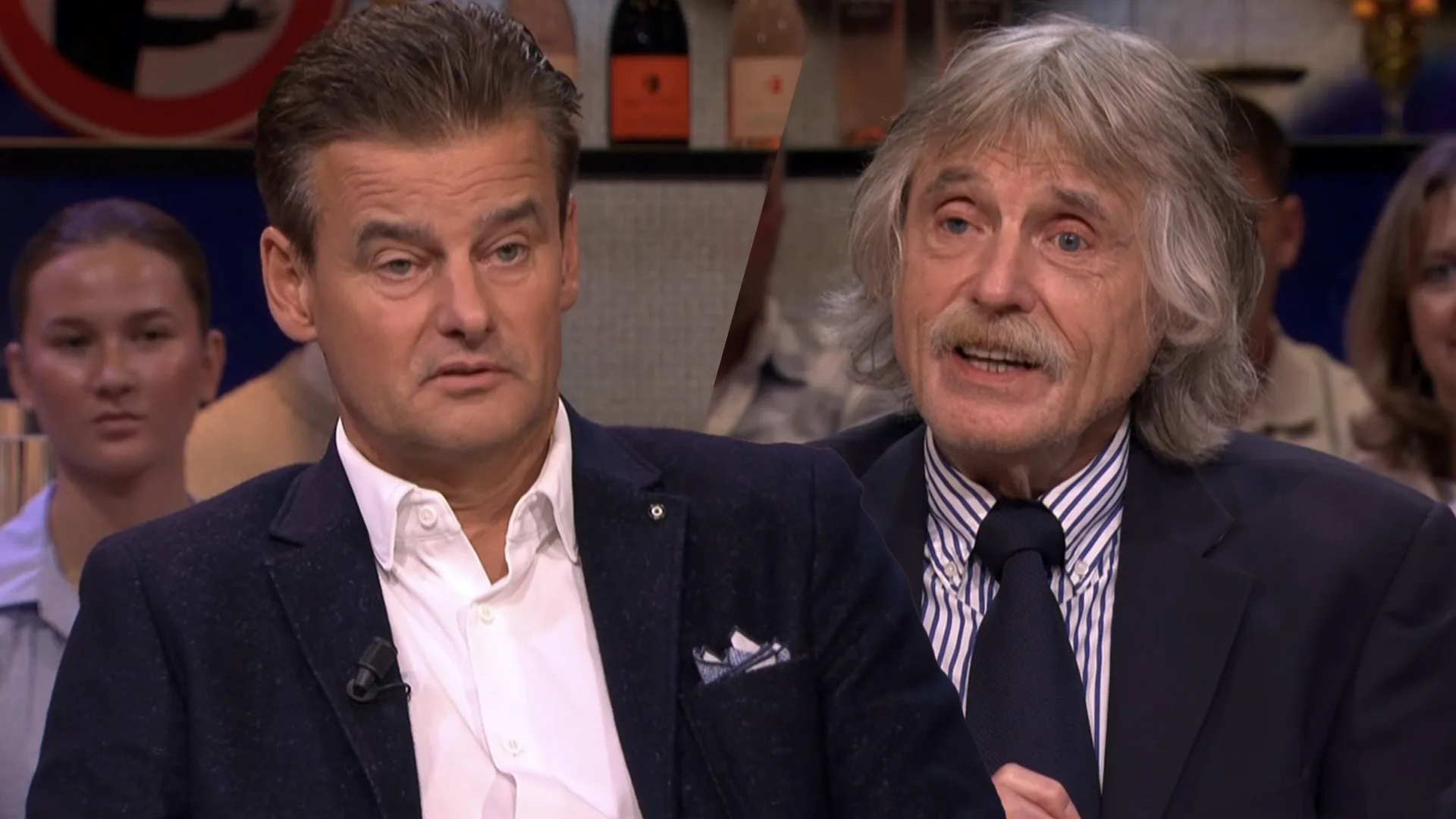 Johan Derksen geschrokken van uitspraak van Wilfred Genee