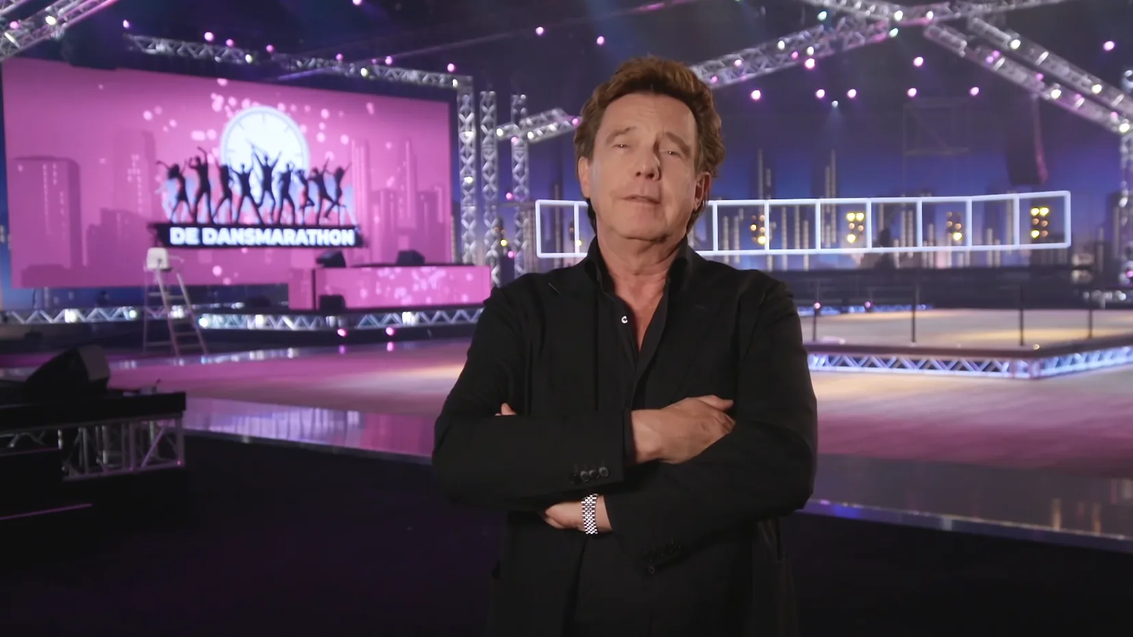 John de Mol maakt zich klaar voor De Dansmarathon