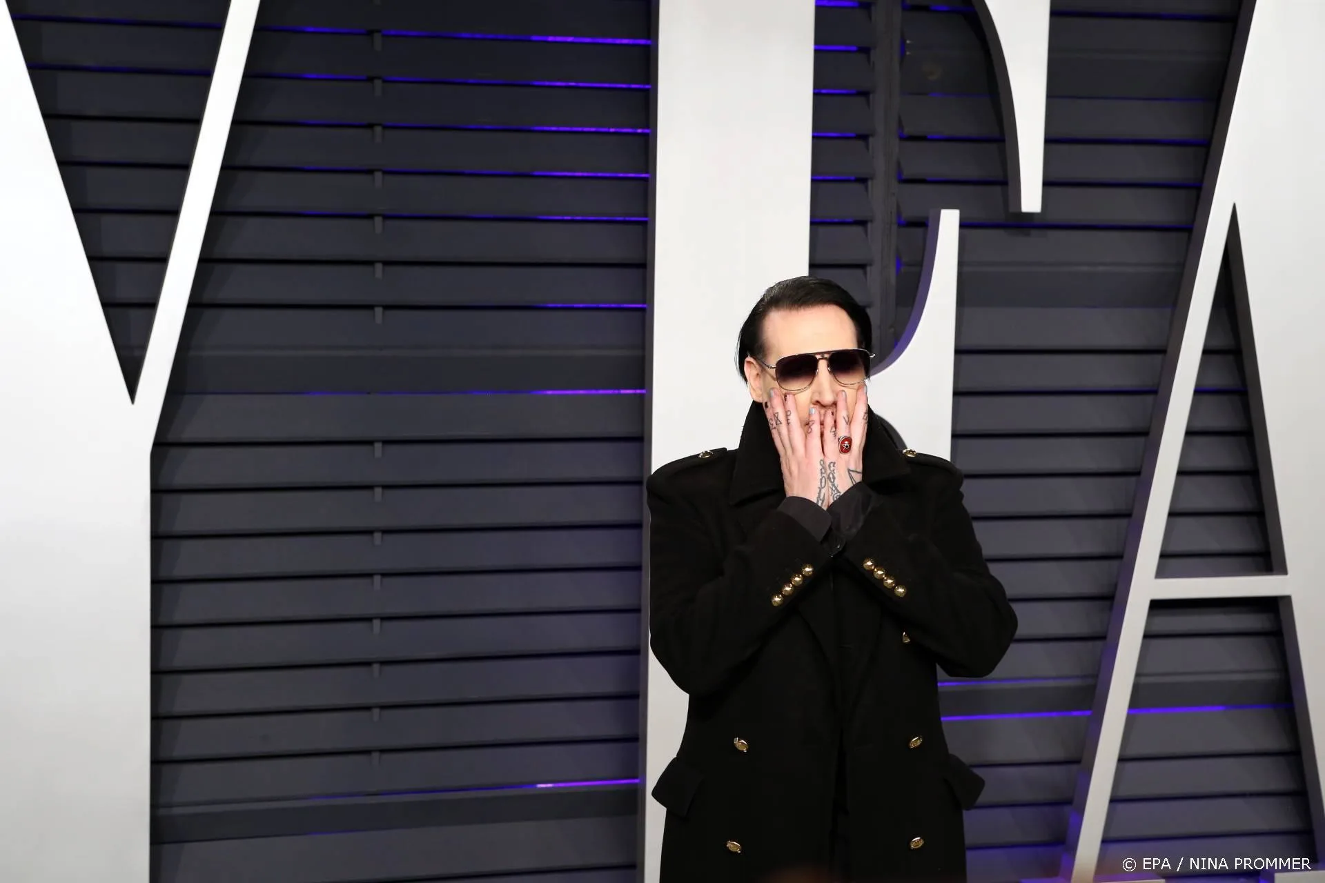 Marilyn Manson stapt naar politie na snotincident