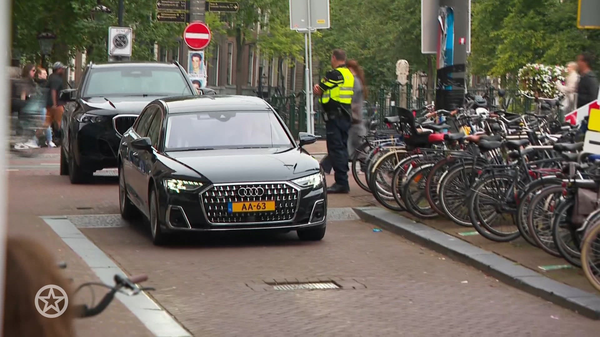 Prinses Amalia op bezoek bij Femke Halsema