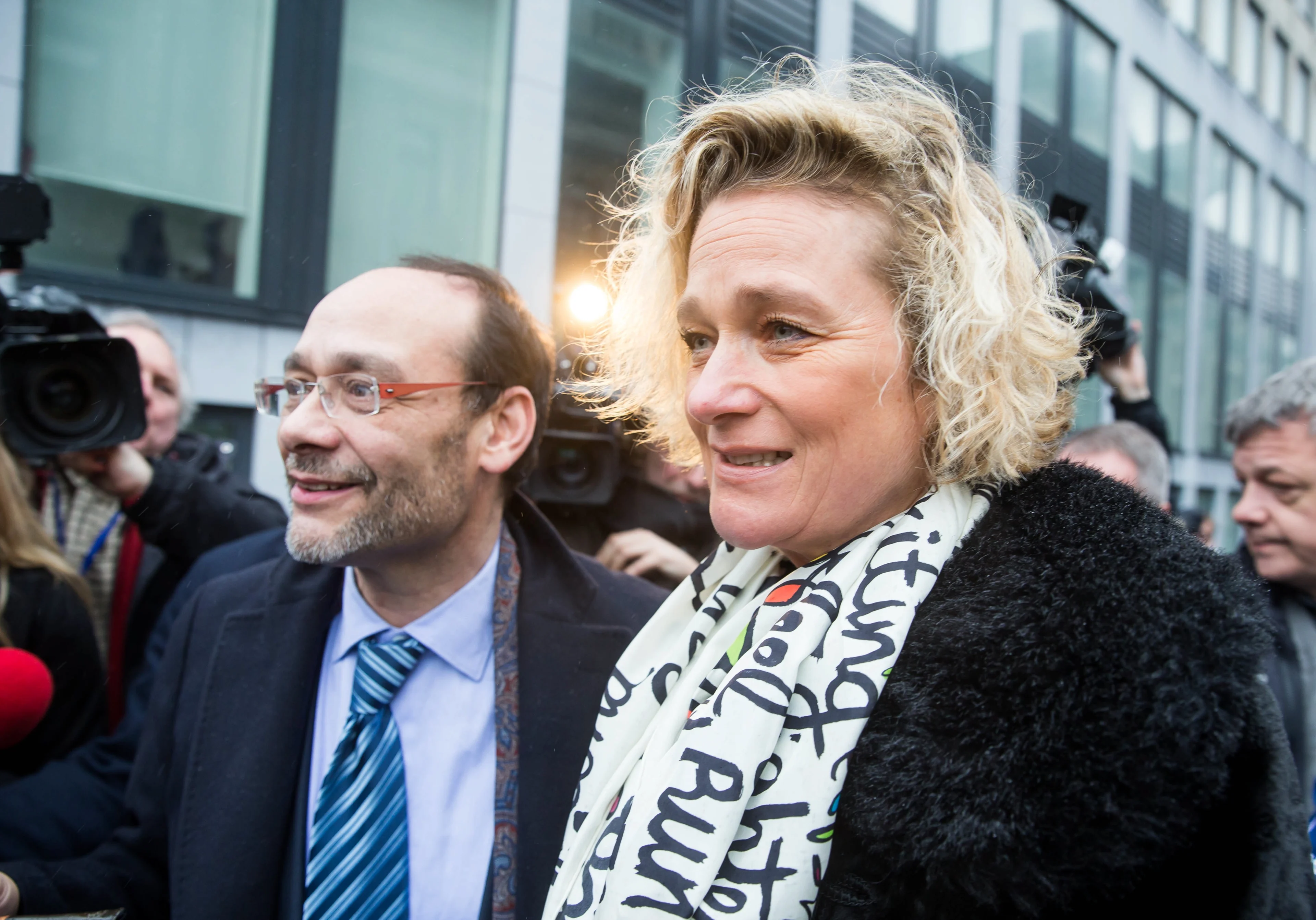 Enthousiaste reacties op ontmoeting Filip en Delphine