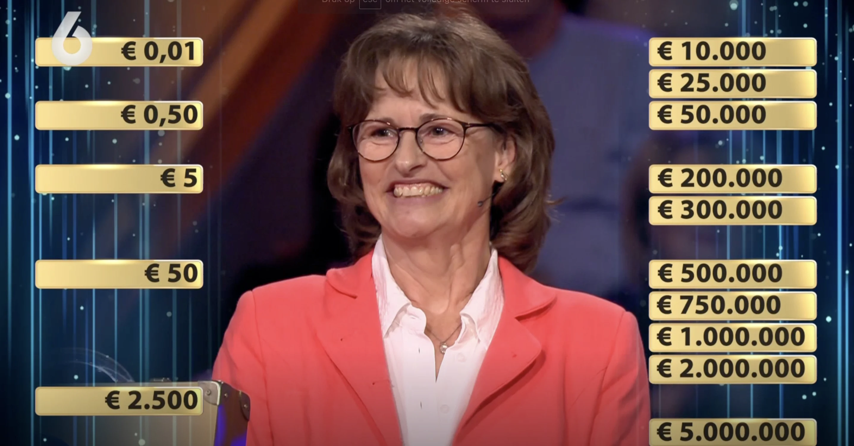 Miljoenenjacht-kijkers bewonderen kandidate: 'Lef getoond' 