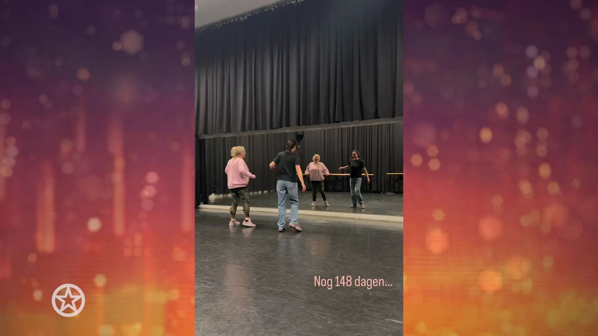 K3-originals zijn druk aan het repeteren