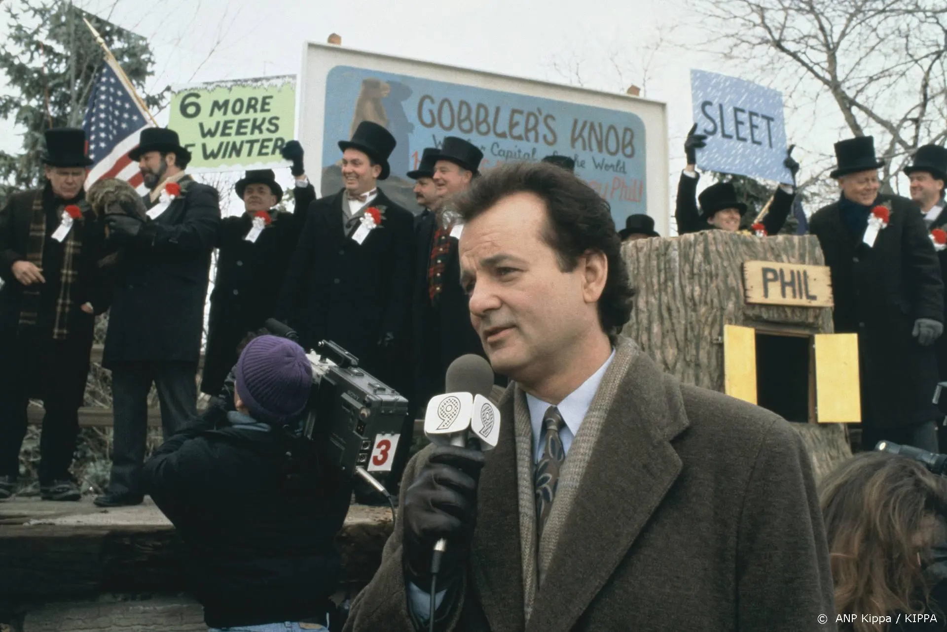 Bill Murray beleeft Groundhog Day opnieuw