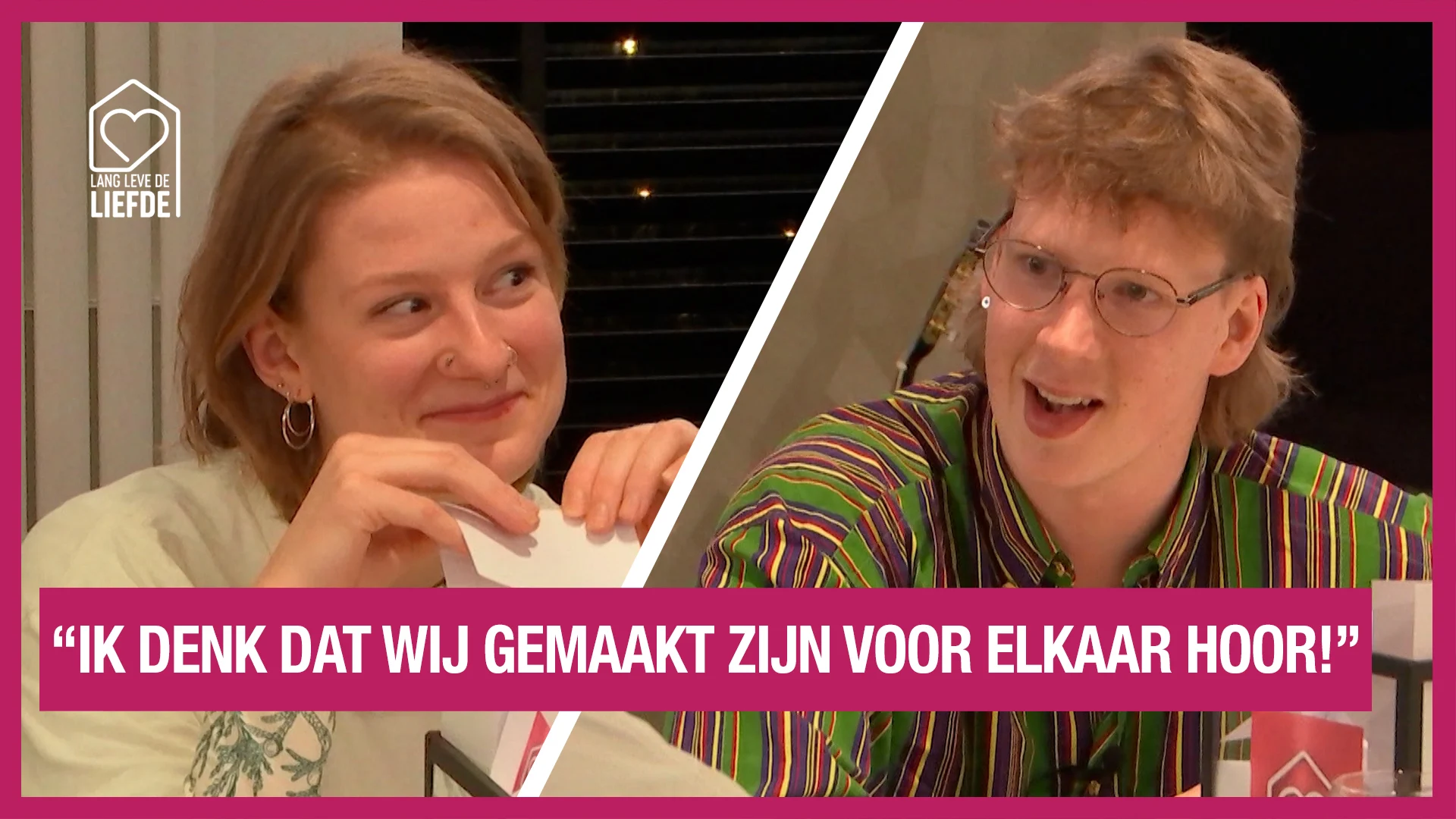 LLDL-Rick gaat los op eigen aflevering: 'Zoenen op beeld'