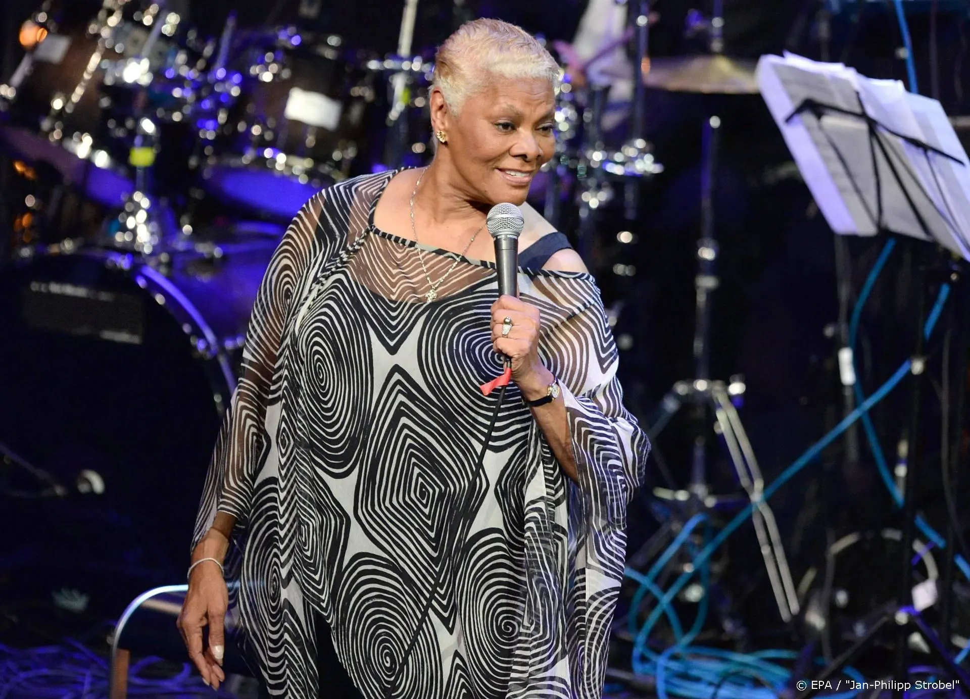 Dionne Warwick geeft afscheidsshow in Rotterdam