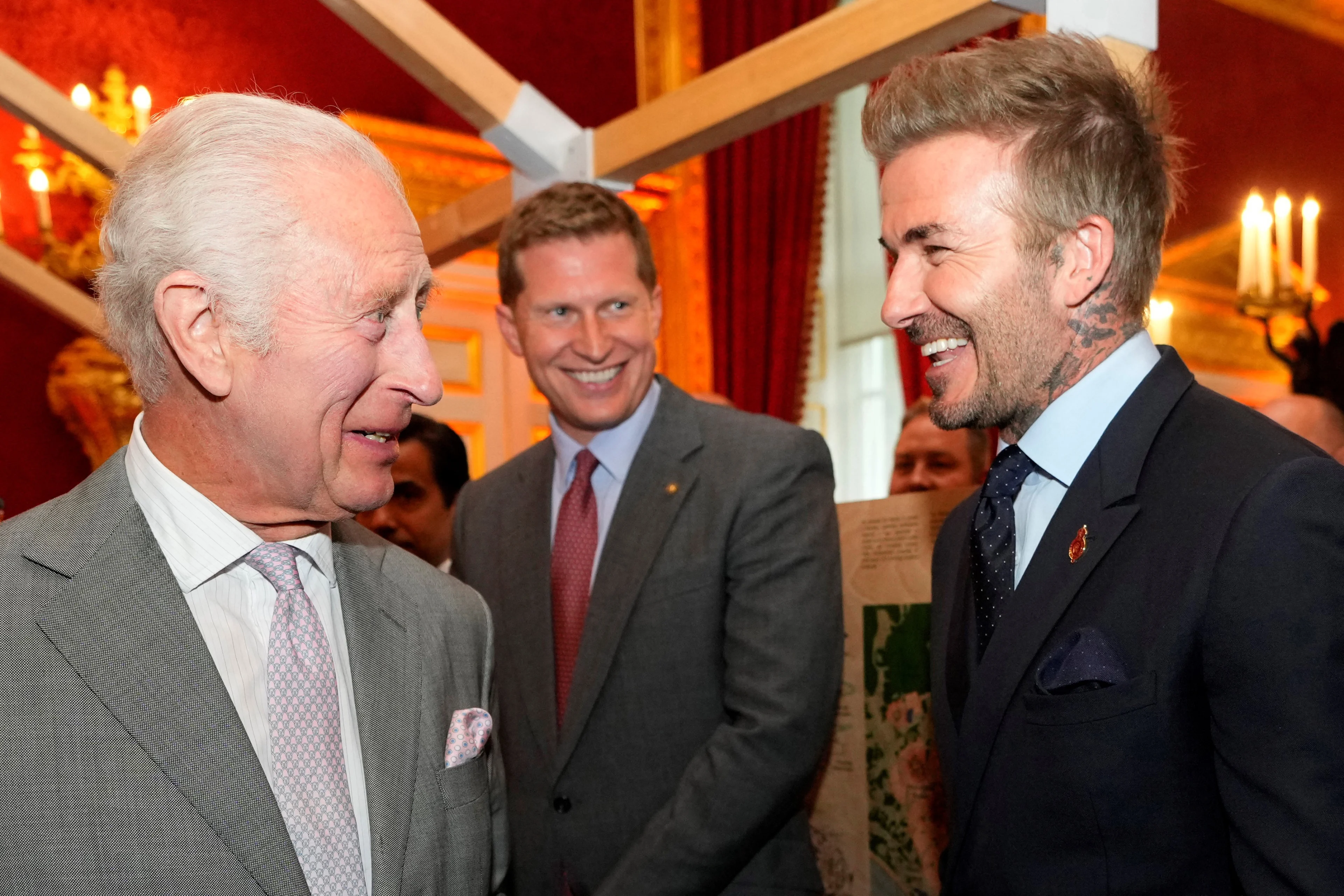 David Beckham krijgt groen licht van koning Charles