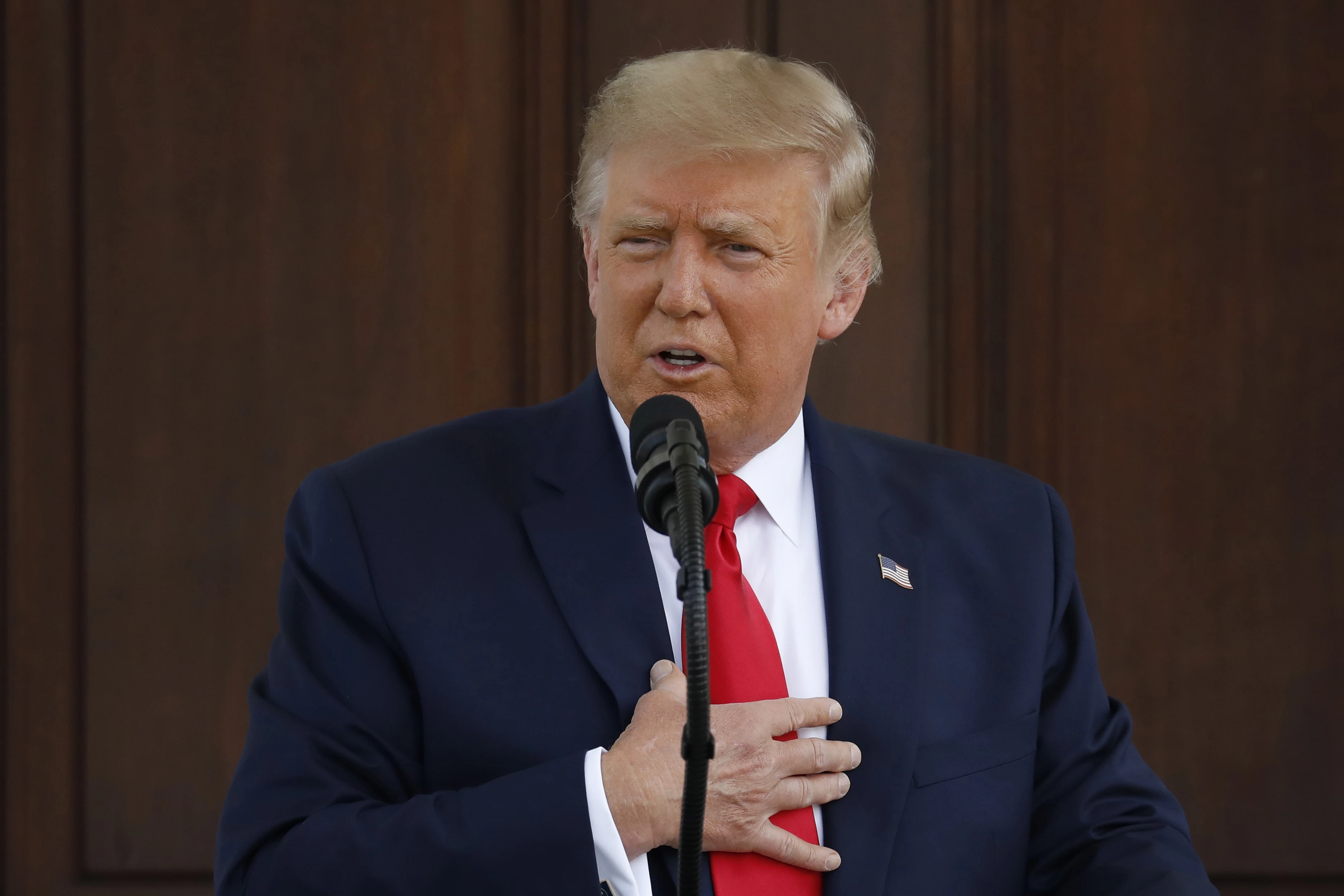 President Trump heeft het coronavirus