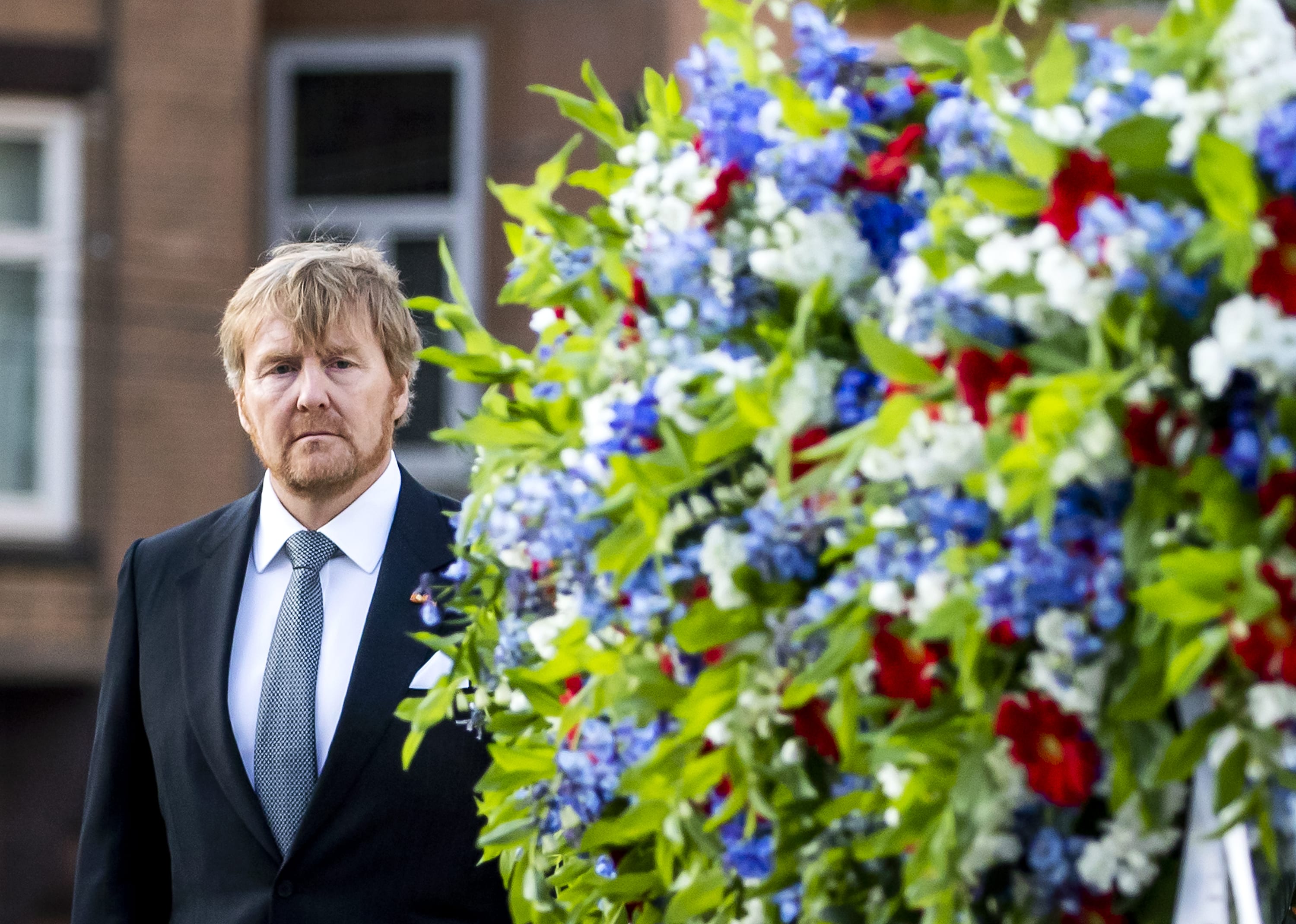 Koning Willem-Alexander bij herdenking op Amerikaans ereveld Margraten