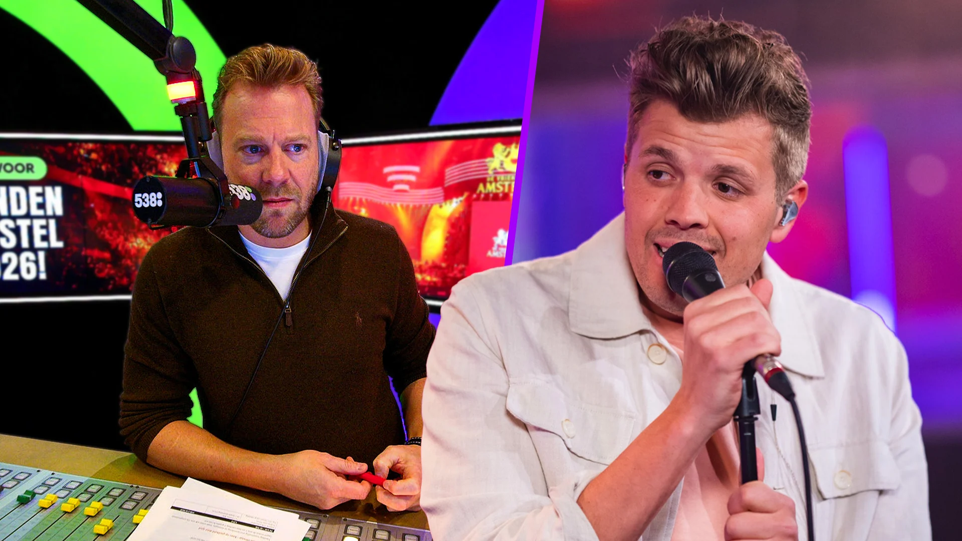 Jaap Reesema herstellende van buikwandcorrectie: 'Ik moet vanaf een kruk zingen' (Radio 538)