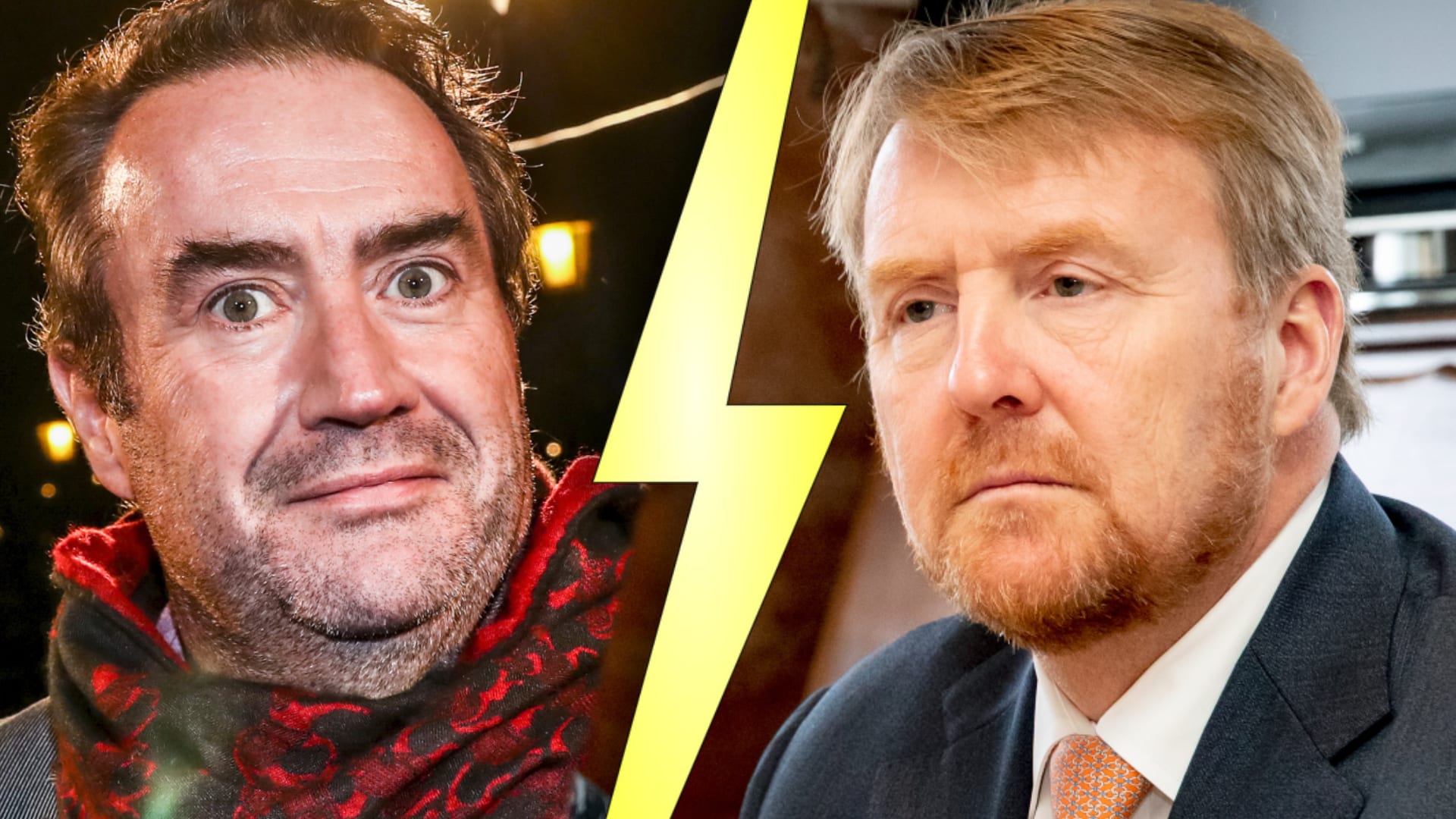 Marc van der Linden woest op de koning