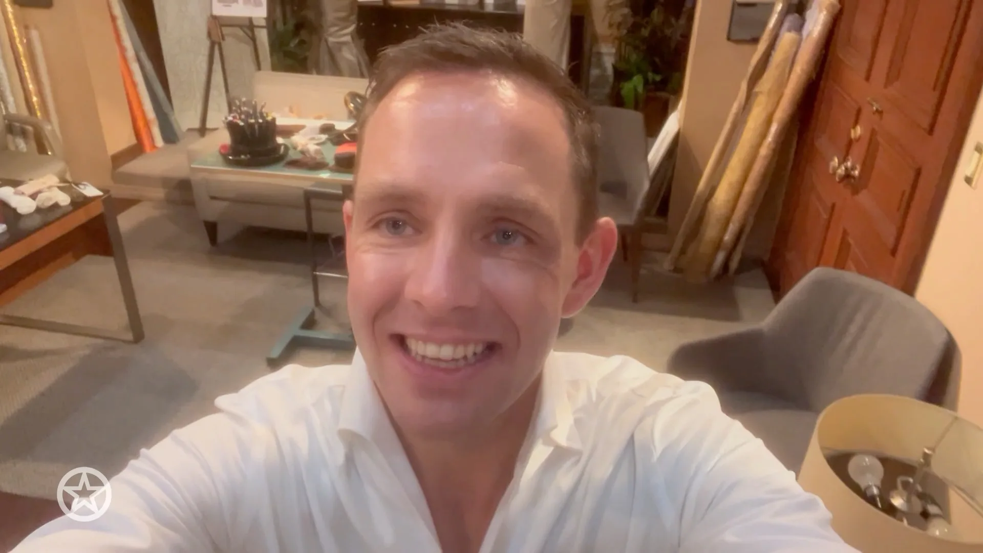 Kees Stevens vlogt op de set van The Bold and The Beautiful