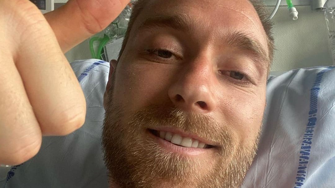 Herstellende Eriksen laat weer van zich horen