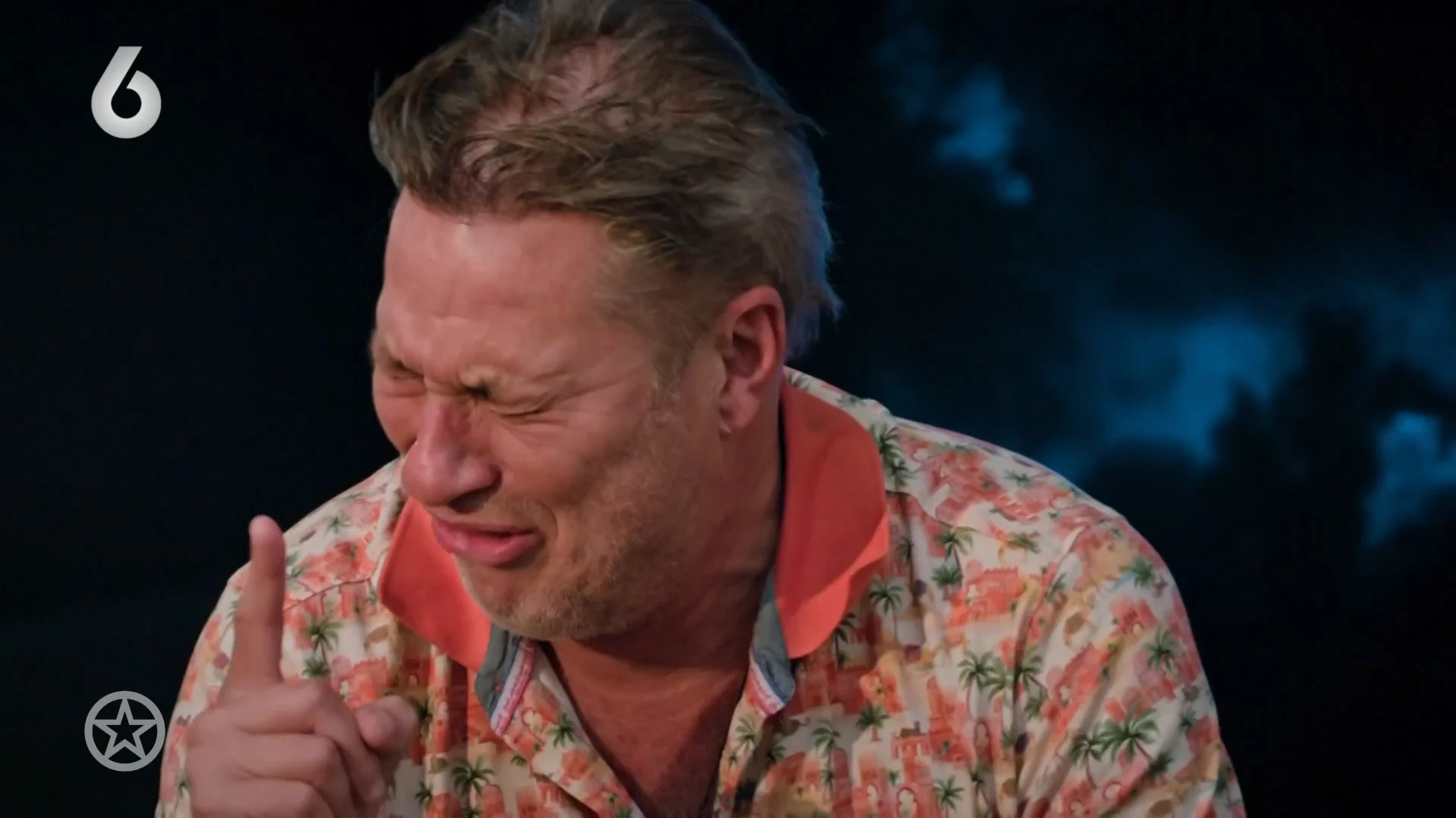 Sander de Kramer in tranen in Het Zwaard van Damocles