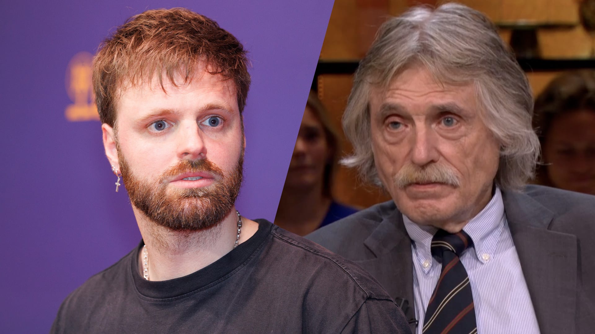 Tim Hofman wekt onbegrip met woorden over Johan Derksen