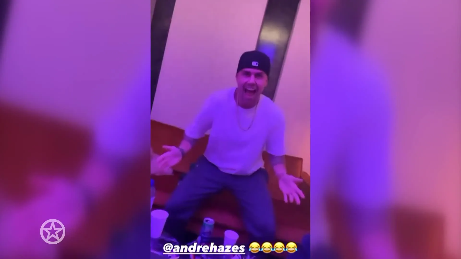 Hazes hangt de lolbroek uit