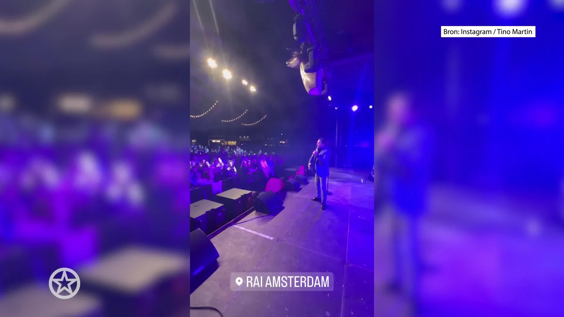 Optreden Tino Martin op het Winterparadijs