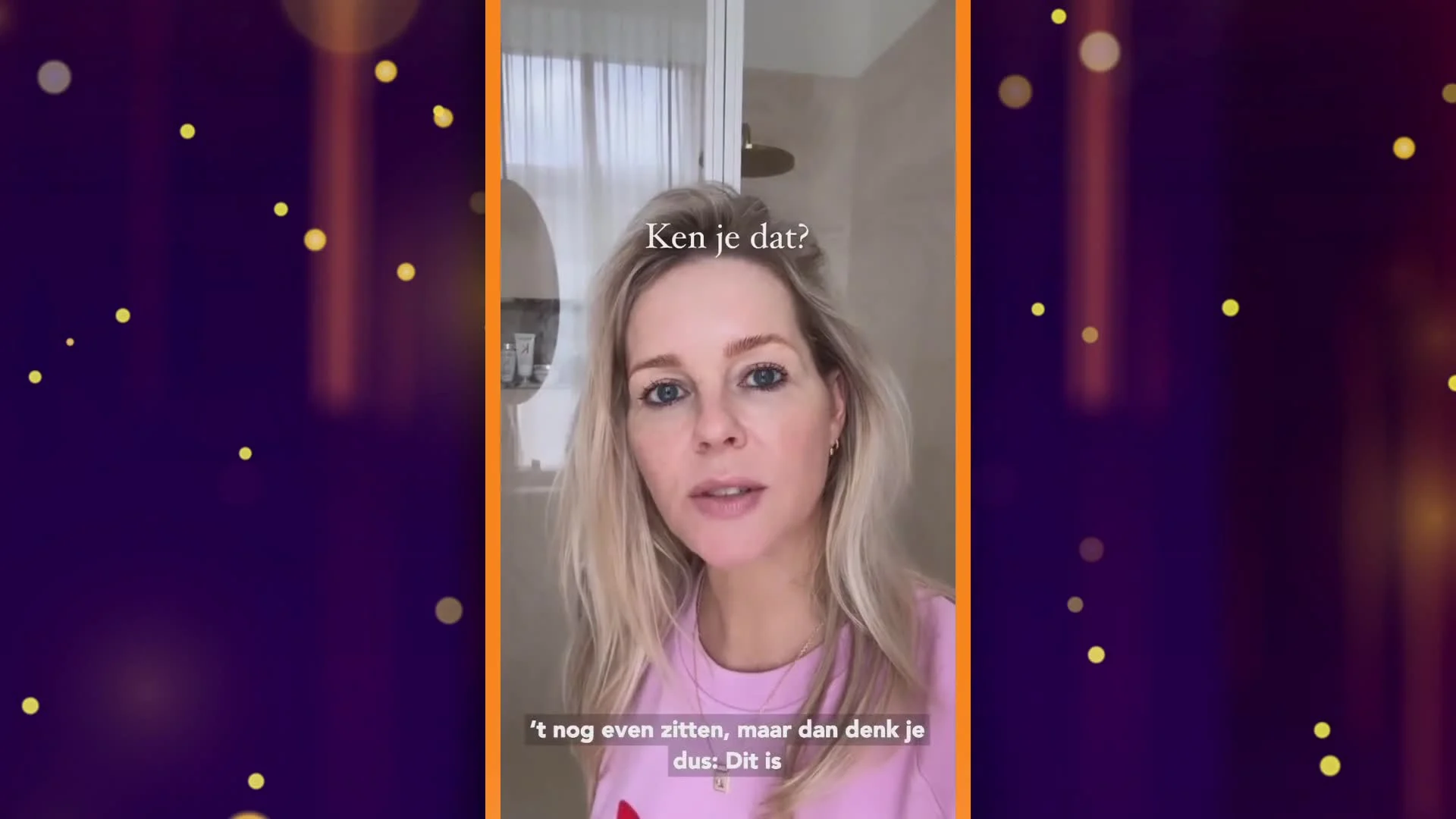 Chantal Janzen last van hevige jeuk