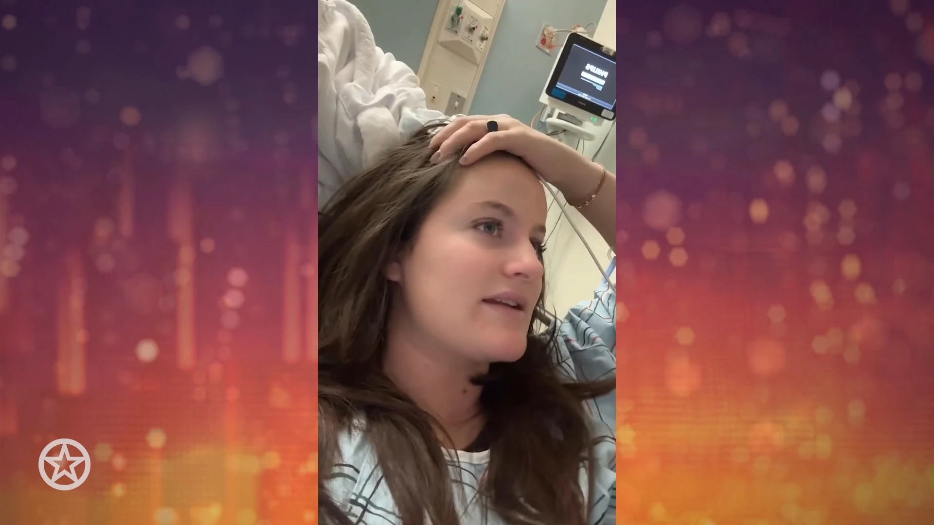 Amy Rose met helse pijn in het ziekenhuis